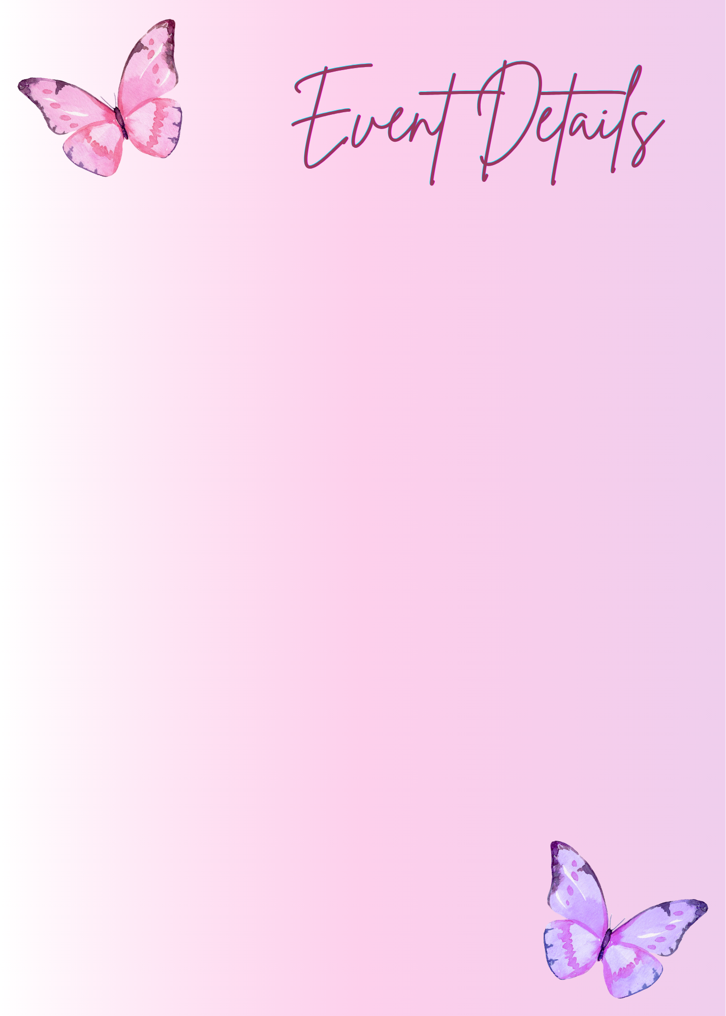Butterfly Kisses